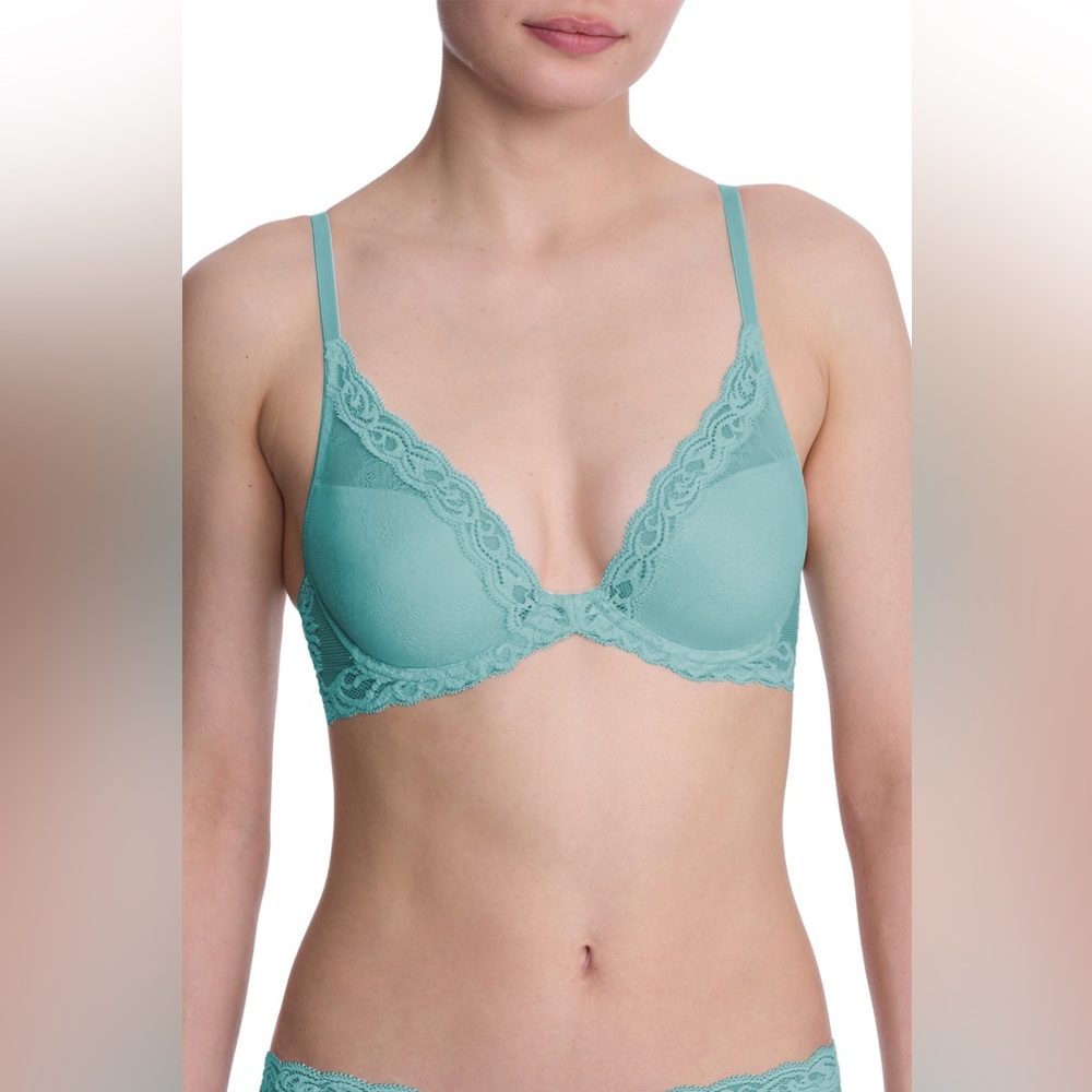 NATORI Feathers Plunge T-Shirt Bra